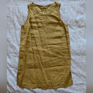 notPERFECTLINEN | Faro Tunic in Honey | Size S